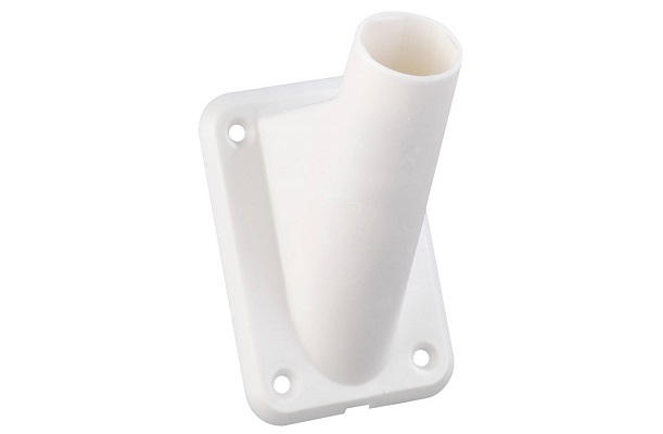 Vlaggenstokhouder 30 mm - pvc  